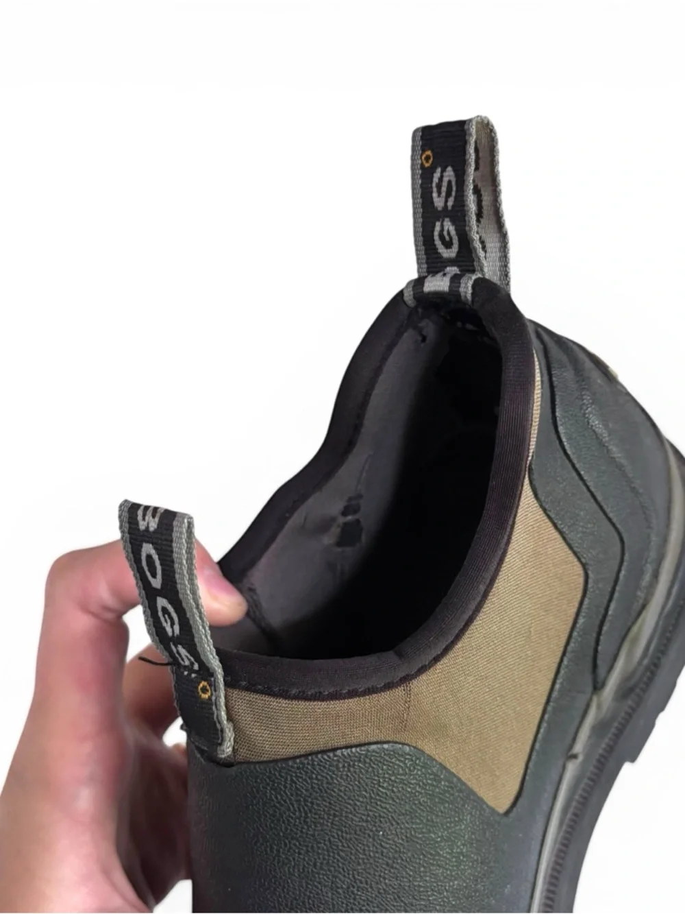 Bogs Tillamook Bay Waterproof Rubber Work Ankle Boot Shoes Size 8